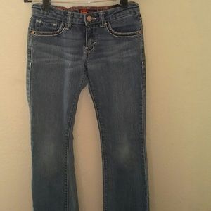 Levi's bootcut jeans girls medium wash size 12